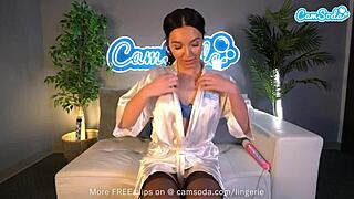 Hot Damn! Amateur Teen in Lingerie Masturbates with Wild Sex Toys!