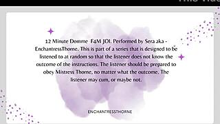 Hey, ready for femdom joi with strict orgasm denial instructions?