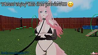 Catgirl Gets Trained By Her Master To Be A Good Kitty For Him Catgirl Moans And Squirts