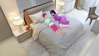 Hey, in Sexnote Cap 12, my stepmom sucks me off before bed action