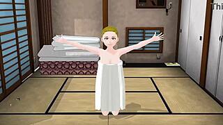 Oh man, Emma was totally naked in that crazy gravure happening with anime hentai vibes!