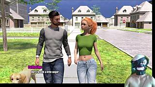 Grandma's house, teaching katy to fuck hard with monster cock in cosplay