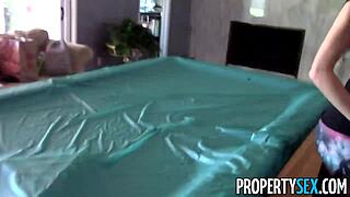 Propertysex - Horny Wife Selling House Tricks Strangers to Fuck Her