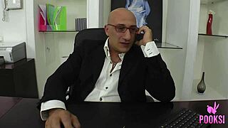 Big Booty Secretary Sandra W Takes Deep Anal Doggy Style