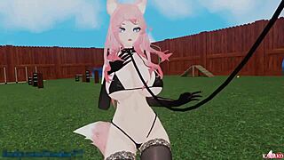 Catgirl Gets Trained By Her Master To Be A Good Kitty For Him Catgirl Moans And Squirts
