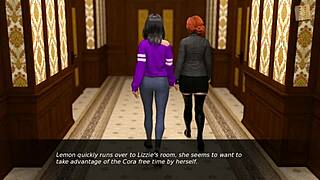 Dusklight Manor 136 Features A Seductive Redhead In Erotic Scenes