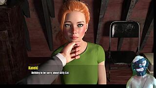 Grandma's house, teaching katy to fuck hard with monster cock in cosplay