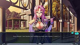 Emeralia's outdoor 3some fantasy