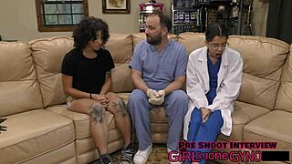 Nicole Luva, I was shocked when Dr. Aria Nicole walked in butt naked... um, for examination!