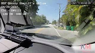 Kelsi Monroe Runs from Police in Hardcore Scene Part 1