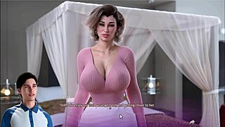 what's that feeling? evelyn with big tits and cock