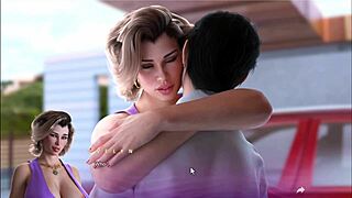 what's that feeling? evelyn with big tits and cock