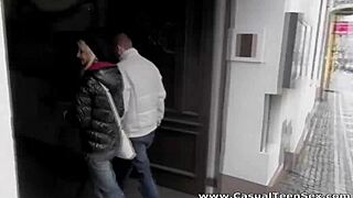 casual teen sex, dang, old trick got anna’s young pussy good