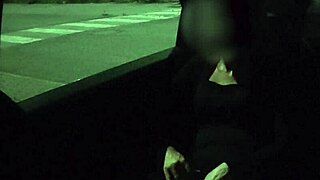 FRENCH WIFE FUCKS VOYEUR IN PUBLIC PARKING