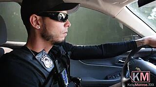 Kelsi Monroe Runs from Police in Hardcore Scene Part 1