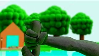 ever seen claymation masturbation in anime hentai style? it's wild!