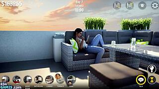 yo, movie night with step sis got wild... rich family drama in 3d hentai ep 2