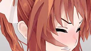 Kagerou from Kantai Collection in Wild Anime Hentai Action.