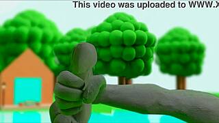 ever seen claymation masturbation in anime hentai style? it's wild!