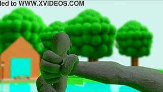 ever seen claymation masturbation in anime hentai style? it's wild!