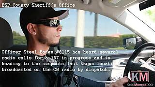 Kelsi Monroe Runs from Police in Hardcore Scene Part 1