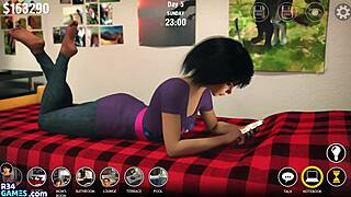 yo, movie night with step sis got wild... rich family drama in 3d hentai ep 2