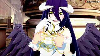 yo, check albedo banging in free pov overlord fantasy scene!
