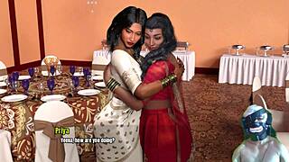 grandma’s house tale, arab girl craving my big cock in wild game