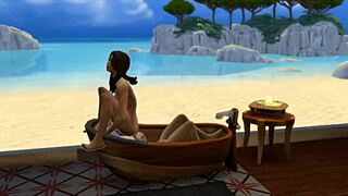 Seraphina Meets The Neighbor In Sims 4!