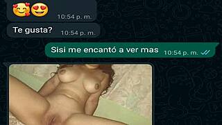 vero, my girlfriend's friend, texts me as a mexican teen amateur