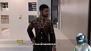 grandma’s house tale, arab girl craving my big cock in wild game