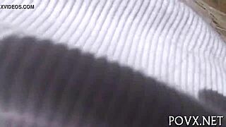 Hairy Beaver Teen Gets Cumshot in POV Blowjob