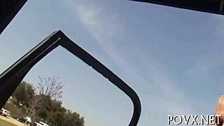 Hairy Beaver Teen Gets Cumshot in POV Blowjob