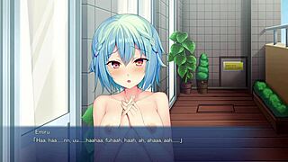 Beautiful anime girls in sexy costumes in Secret stay home ep 3