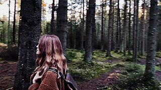wandering through wonderlands, a cute teen couple gets lost in public adventure