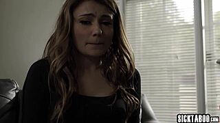 submissive teen babysitter adria rae obeys her boss in the casting