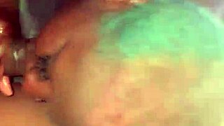 Bbw Takes Hard Face Fucking in Public with Ebony Outdoor Action