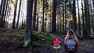 wandering through wonderlands, a cute teen couple gets lost in public adventure