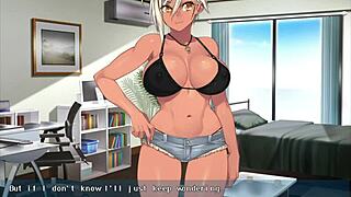 Kanobitch turns slutty in ep2! Teasing her way to wild game action!