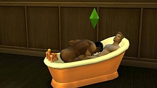 gareth williams fucks father-in-law in mmf threesome on sims 4 wicked whims.