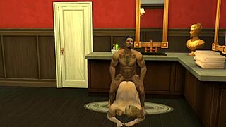 gareth williams fucks father-in-law in mmf threesome on sims 4 wicked whims.