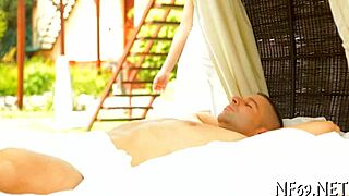 Teen girl gets a rough spanking before a hard bedroom pounding.