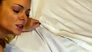 Cleaning lady tiffany leiddi picked up for hotel sex and blowjob