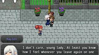 Check out this hentai babe bent over for big cock cumshot 😏