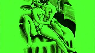 exploring vintage erotic drawings with deep emotion
