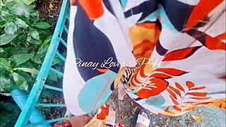 Ever tried risky public sex at an amusement park?