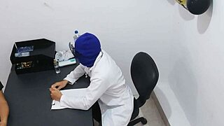 Nurse Seduces Me in Office During Party Rush