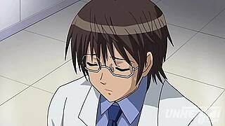 i can’t believe how a gynecologist really works in this uncensored hentai - damn crazy!