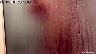 My Hot Milf Stepmom Caught Me Spying in Shower at Shared Hotel Room. I Couldn't Resist!