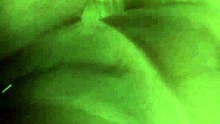 Chubby ebony slut gets cumshot